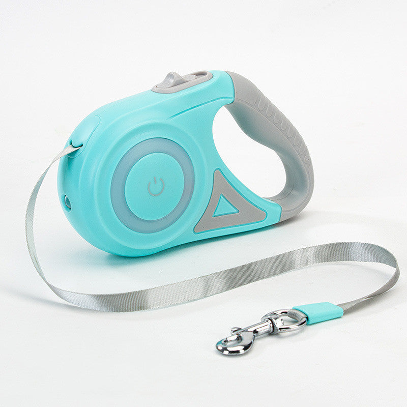 Double Dog Leash โ Retractable Collar & Spotlight Rope - Bitora