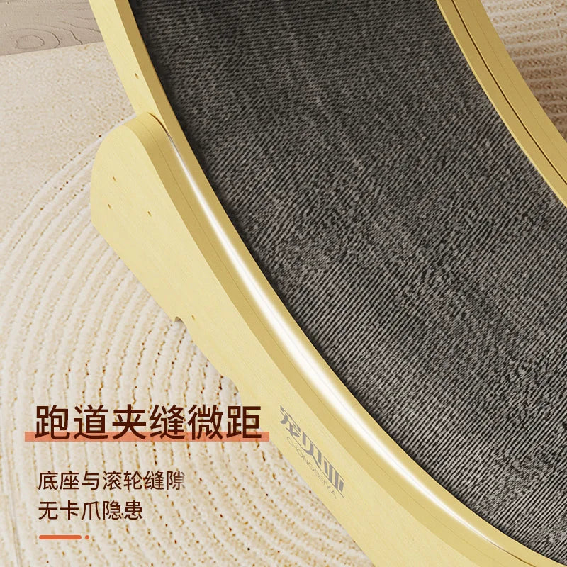 Cat Circle Treadmill for Indoor Cat Exercise and Play