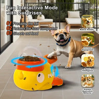 Dog Slow Feeder Anti-Slip Bowl for Fun Mealtime Play - Bitora