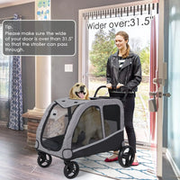 Pet Stroller Near Me for large dogs foldable design