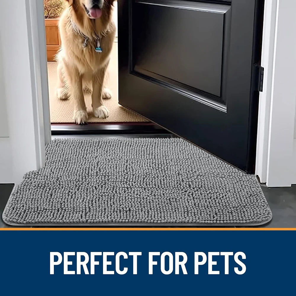Dog Doormats for Muddy Paws β Absorbent Non-Slip Washable Mat - Bitora