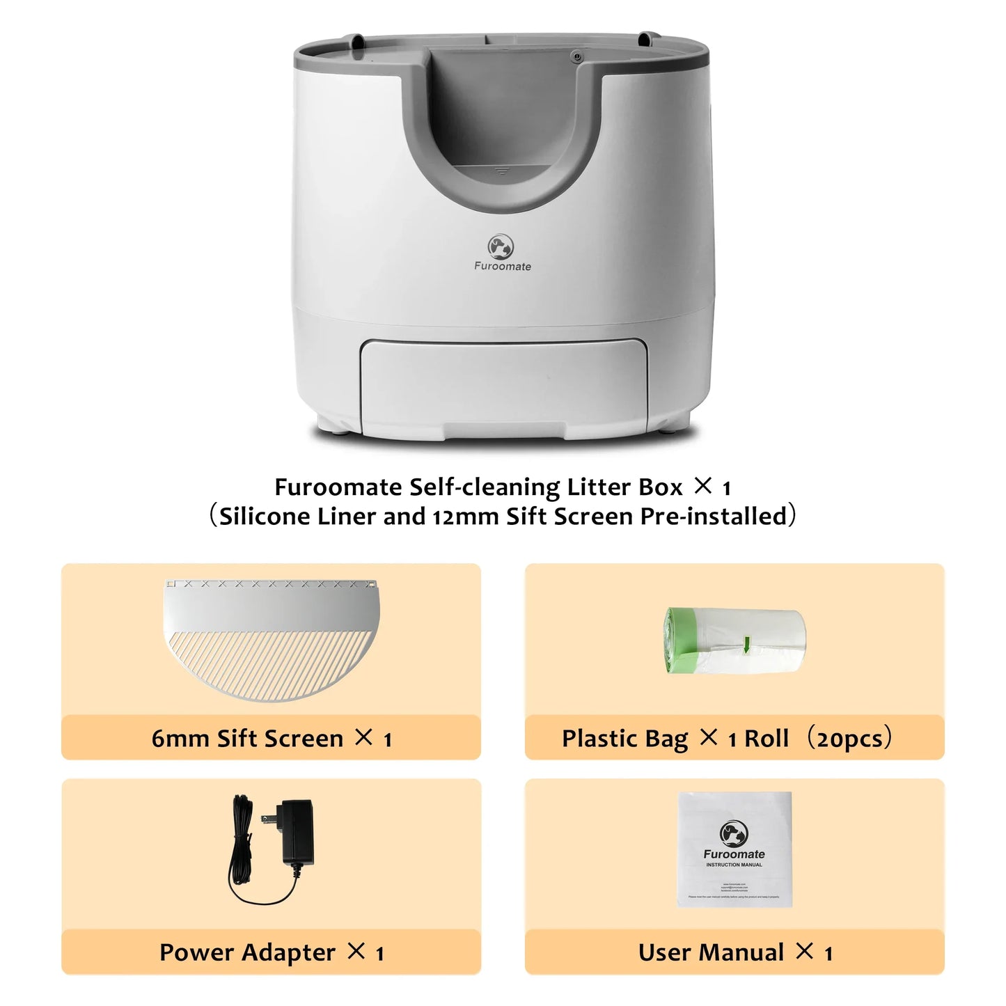 Advanced safety sensors in self cleaning litter box
