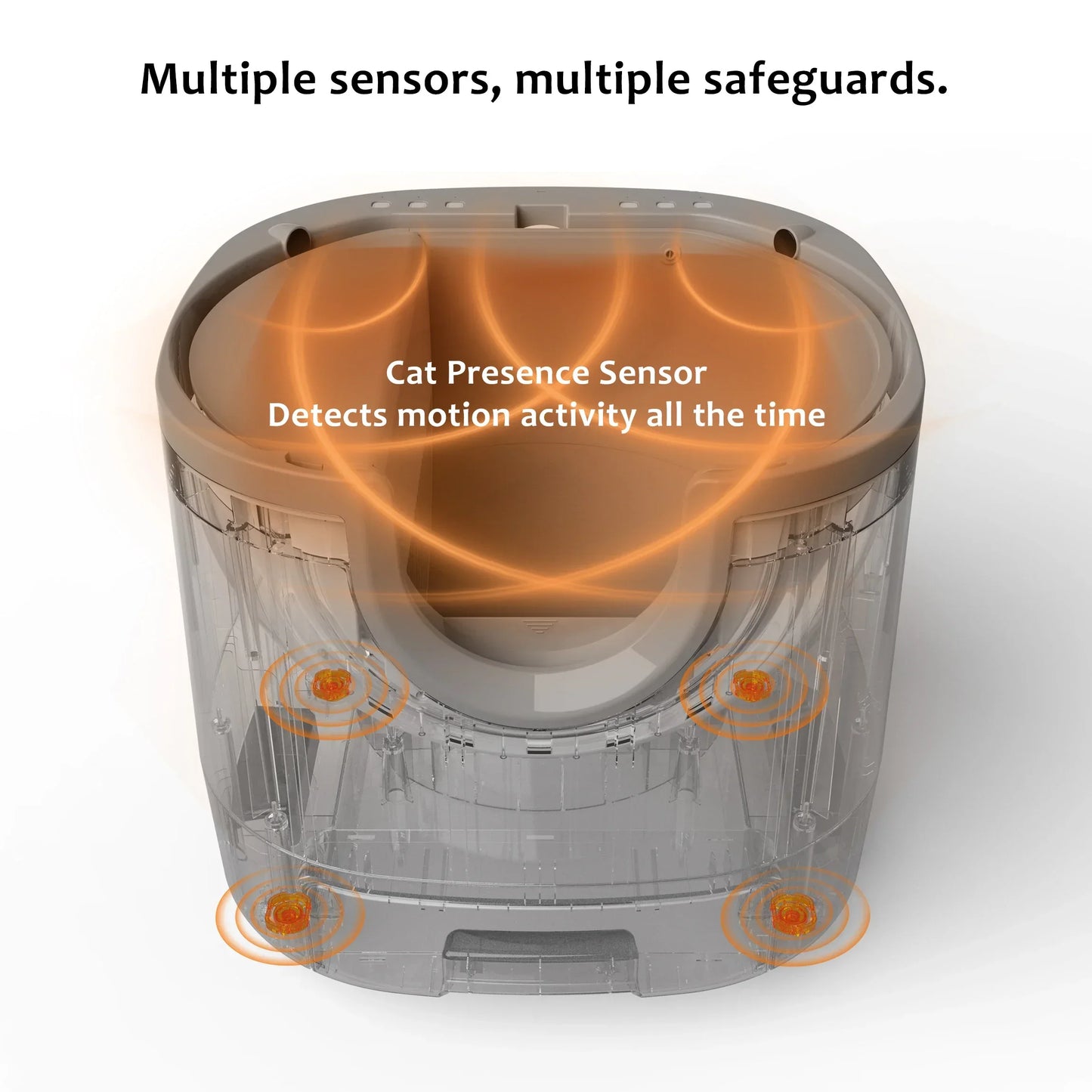 Self cleaning litter box automatic clump removal system