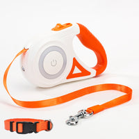 Double Dog Leash โ Retractable Collar & Spotlight Rope - Bitora