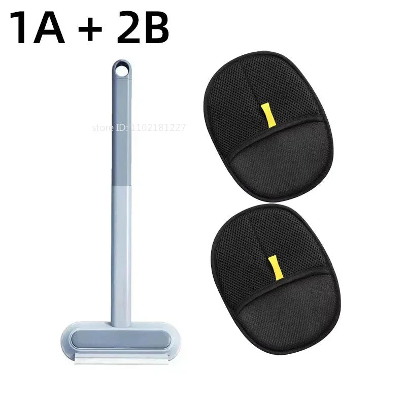 Pet Hair Removal Set Tool Reusable Static Removal - Bitora