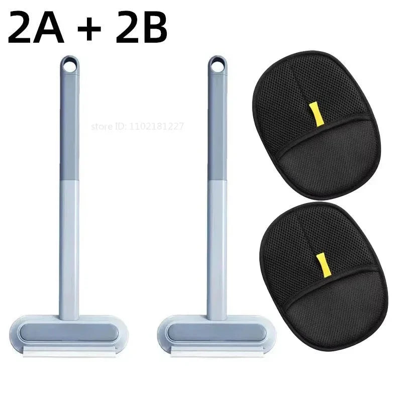 Pet Hair Removal Set Tool Reusable Static Removal - Bitora