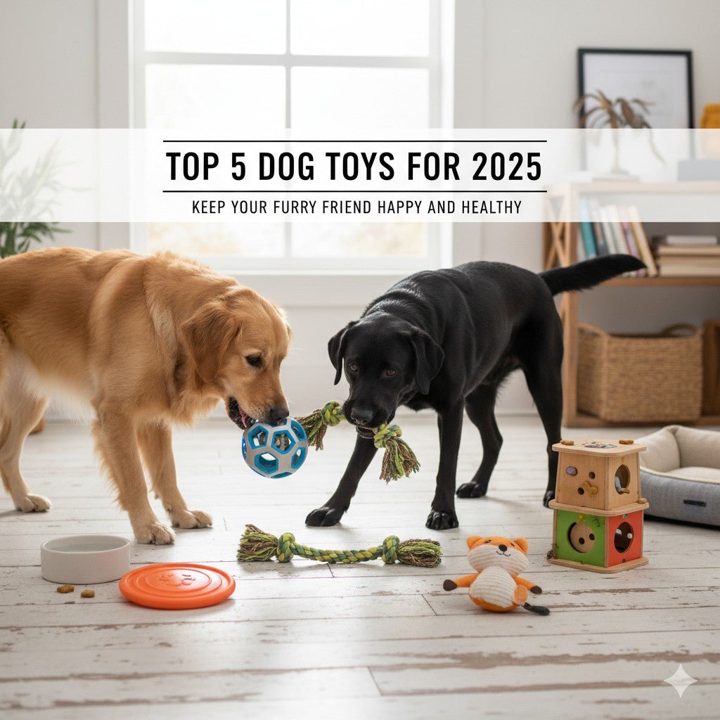 Top 5 Dog Toys 2025: The Best for Happy, Healthy Pups - Bitora