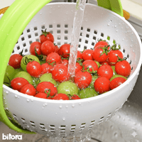 2 - in - 1 Rotating Drainage Basket for Kitchen - Bitora
