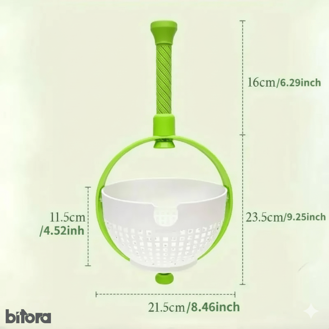 2 - in - 1 Rotating Drainage Basket for Kitchen - Bitora