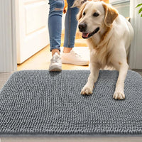 Dog Doormats Absorbent Microfiber Texture