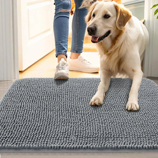 Dog Doormats Absorbent Microfiber Texture