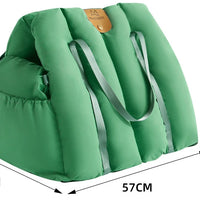 Lightweight travel bag for cats with easy access