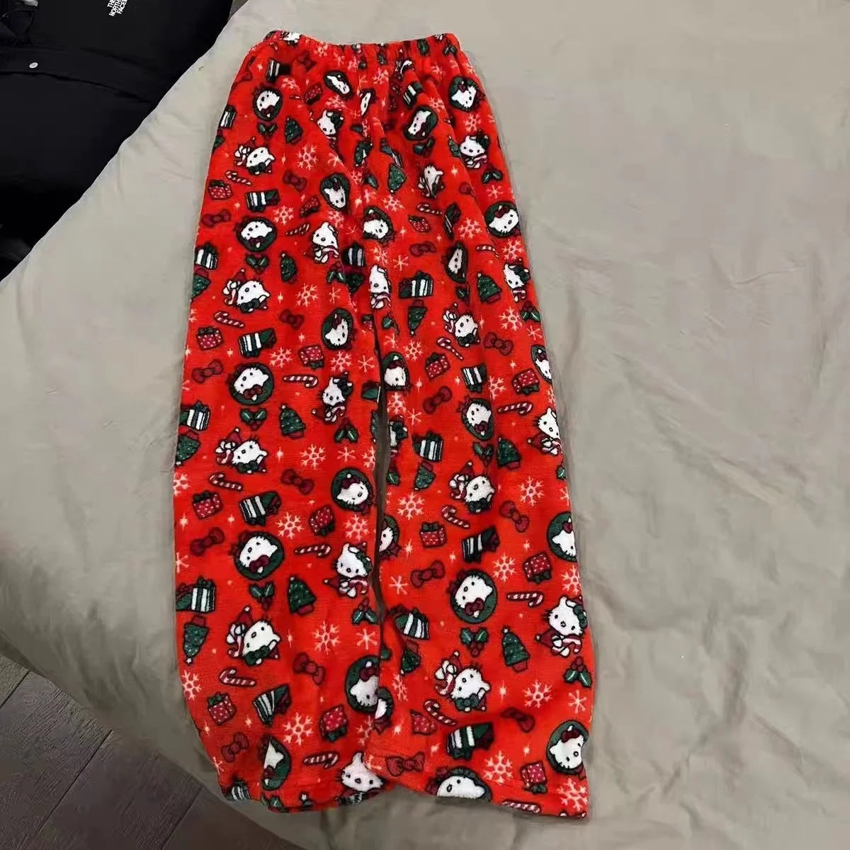 Hello Kitty Kawaii Pajama Pants – Halloween & Christmas Lounge -  Bitora