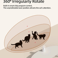 Automatic Cat Laser Toy for Indoor Cats