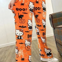 Hello Kitty Kawaii Pajama Pants – Halloween & Christmas Lounge -  Bitora