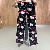 Hello Kitty Kawaii Pajama Pants – Halloween & Christmas Lounge -  Bitora