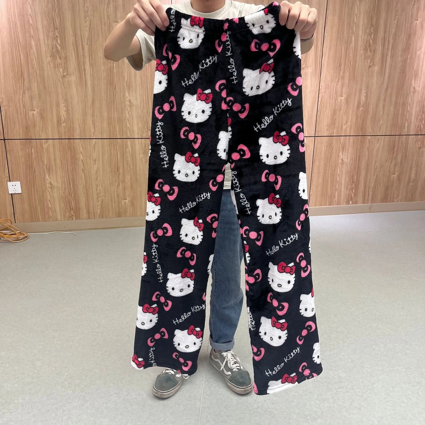 Hello Kitty Kawaii Pajama Pants – Halloween & Christmas Lounge -  Bitora