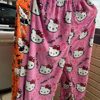Hello Kitty Kawaii Pajama Pants – Halloween & Christmas Lounge -  Bitora
