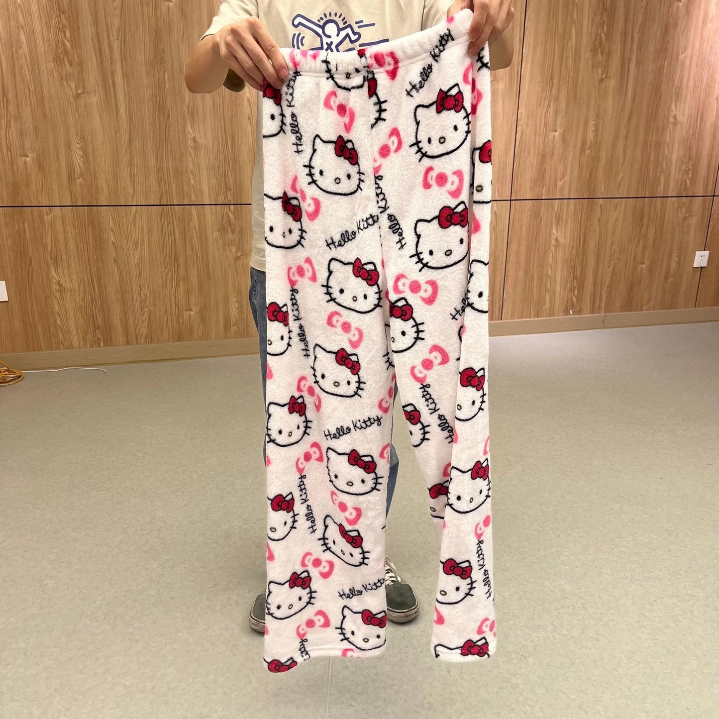 Hello Kitty Kawaii Pajama Pants – Halloween & Christmas Lounge -  Bitora