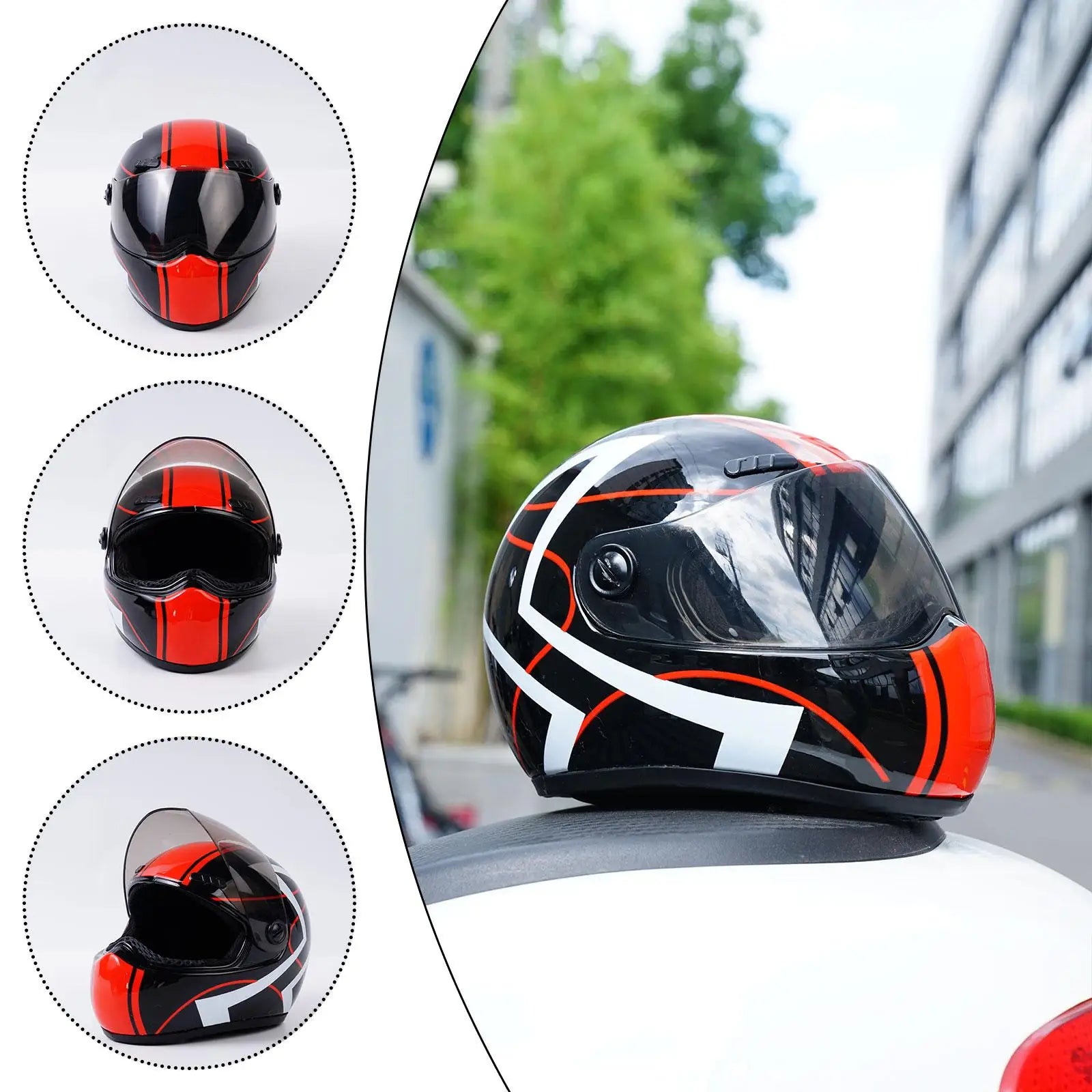 Cat Bike Helmet Mini Outdoor Pet Safety Hat for Cats & Dogs -  Bitora
