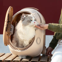 Pet Travel Carrier with Wheels | Space Capsule Backpack -  Bitora