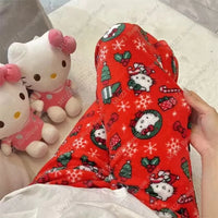Hello Kitty Kawaii Pajama Pants – Halloween & Christmas Lounge -  Bitora