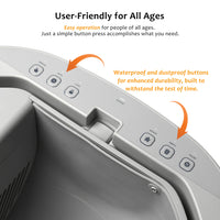 Advanced safety sensors in self cleaning litter box
