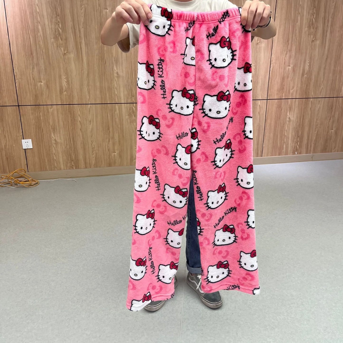 Hello Kitty Kawaii Pajama Pants – Halloween & Christmas Lounge -  Bitora