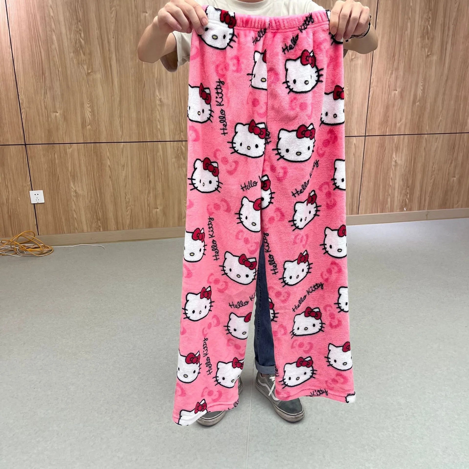 Hello Kitty Kawaii Pajama Pants – Halloween & Christmas Lounge -  Bitora