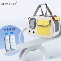 Portable Pet Carrier with Shoulder Strap – Cozy & Durable - Bitora