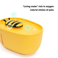 Cat Water Bowl Fountain with Auto Filter & USB Electric Mute Pump -  Bitora