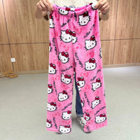 Hello Kitty Kawaii Pajama Pants – Halloween & Christmas Lounge -  Bitora