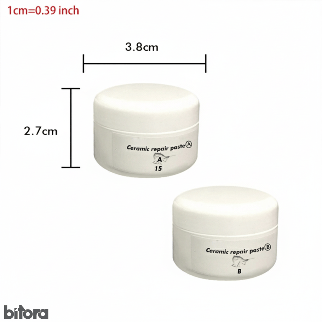 Ceramic Repair Compound – Tile, Tub & Floor Fix - Bitora