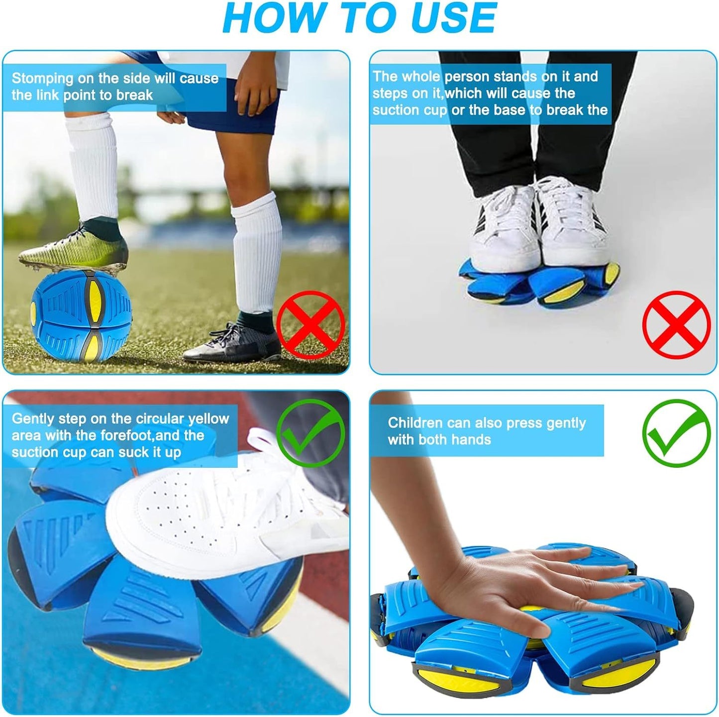 Dog Toys Magic UFO Ball for Training and Playtime Games - Bitora