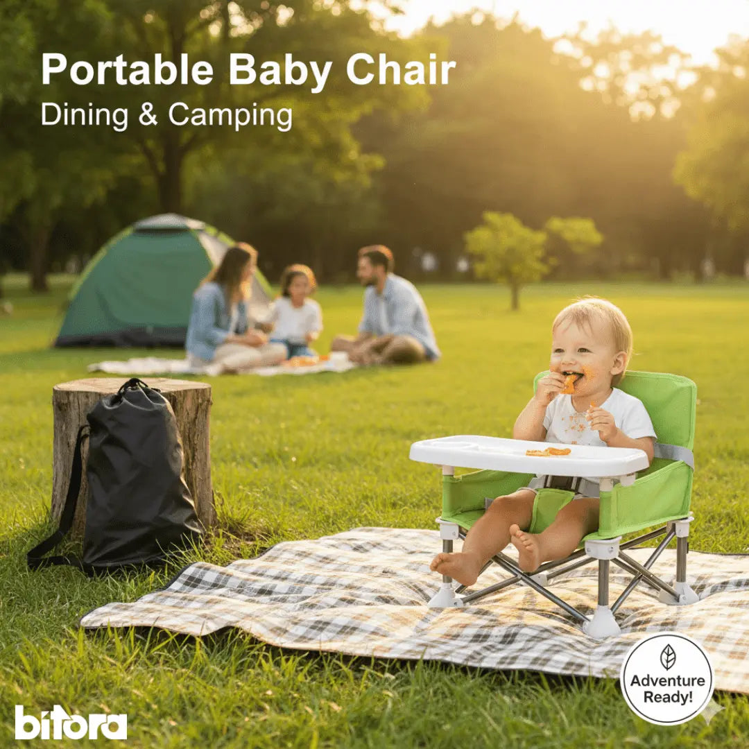 Portable Baby Chair for Dining & Camping - Bitora