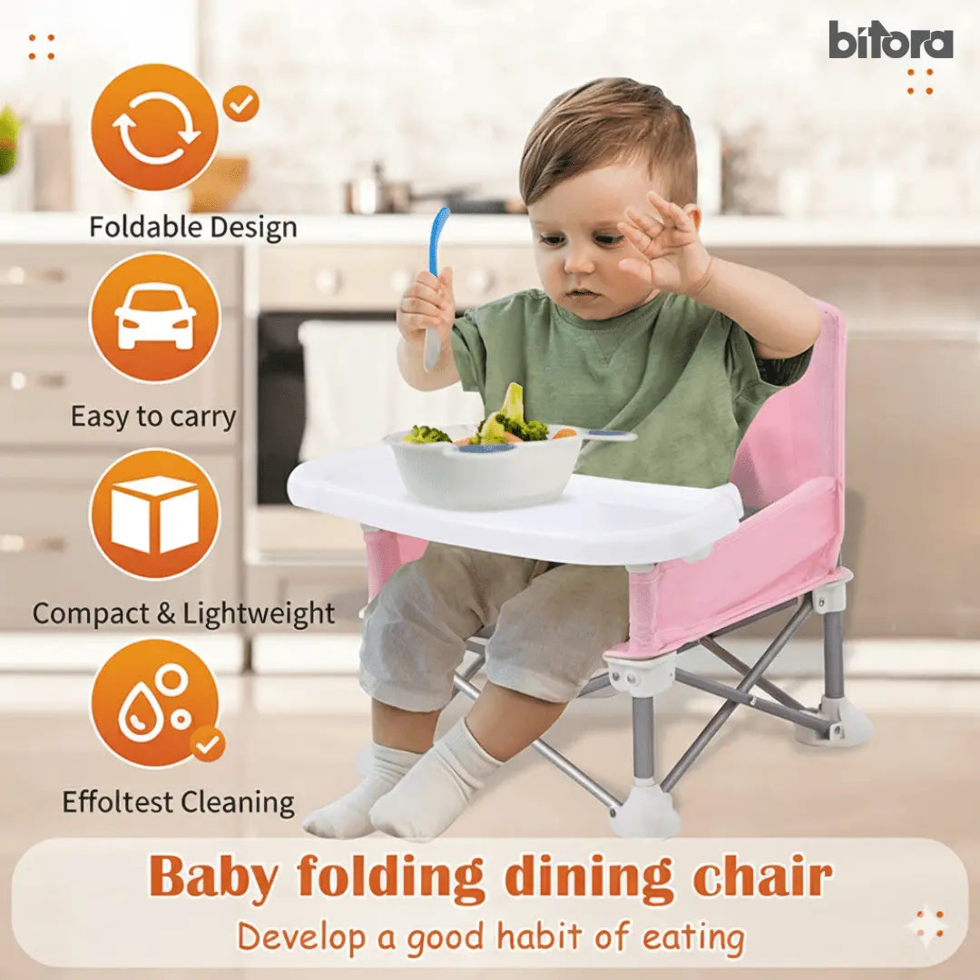 Portable Baby Chair for Dining & Camping - Bitora