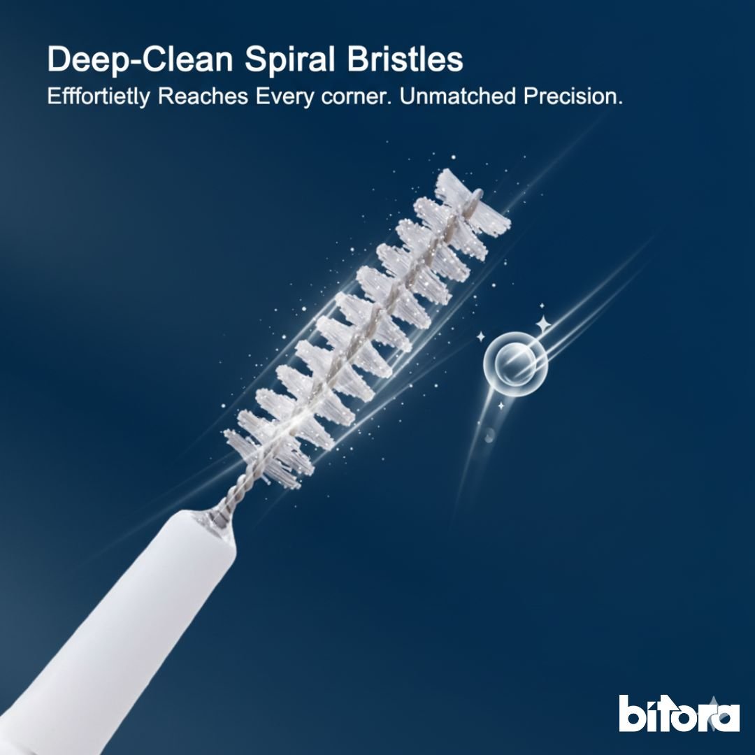 Shower & Phone Hole Cleaning Brush Kit (10pcs) - Bitora