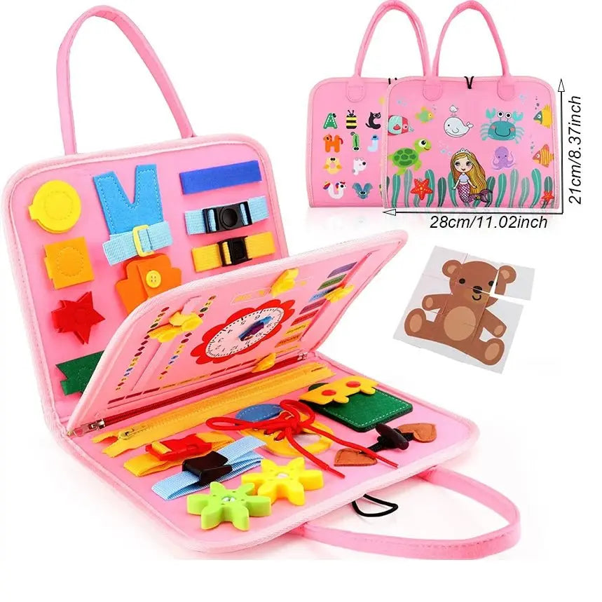 Toddla™ Montessori Busy Board - Bitora