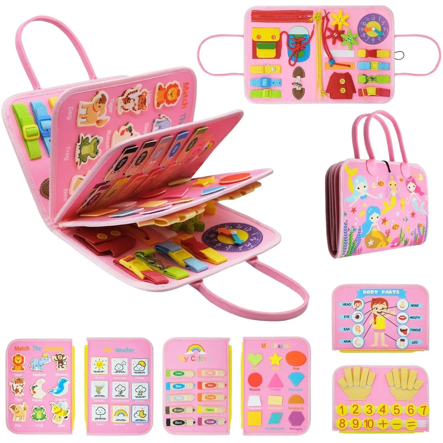 Toddla™ Montessori Busy Board - Bitora
